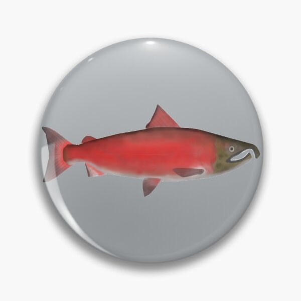 Item preview, Coho (Silver) Salmon - Spawning Phase designed and sold by fishfolkart.