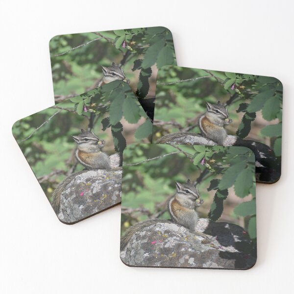 Item preview, Snacking Alpine Chipmunk designed and sold by Carissa Turner.