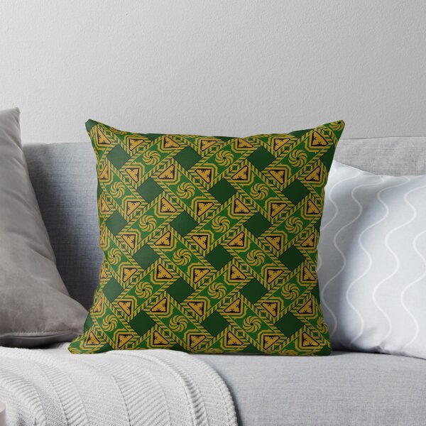 Item preview, Elizabethan Renaissance Strapwork, Green designed and sold by Albion Treasures.