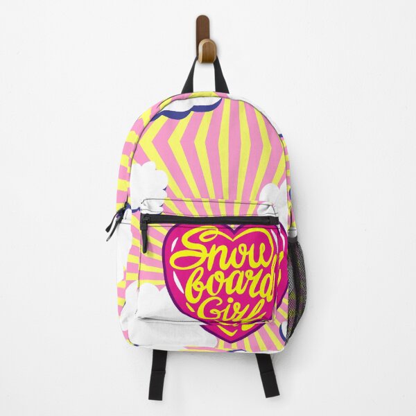 Artikelvorschau, Snowboard Schriftzug. Snowboardmädchenherz mit Sonnenstrahlen. entworfen und verkauft von Colibri77.