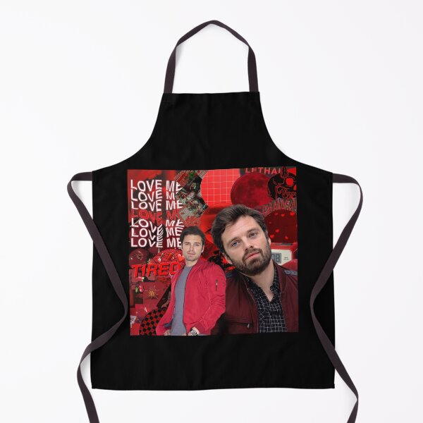 Item preview, sebastian stan red designed and sold by marveluniverse.