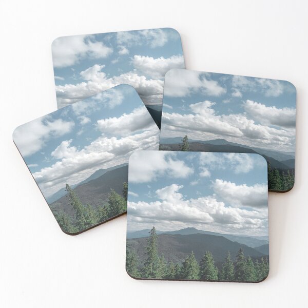 Item preview, Cloudy Mountainside Landscape designed and sold by FetcuAnca.