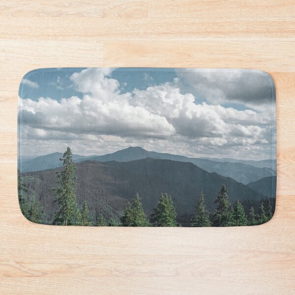 Item preview, Cloudy Mountainside Landscape designed and sold by FetcuAnca.