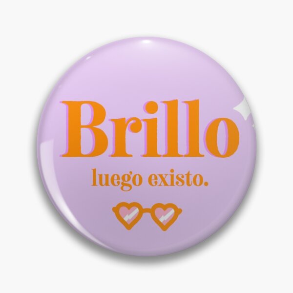 Item preview, Brillo, luego existo :) designed and sold by Vickthesilly.