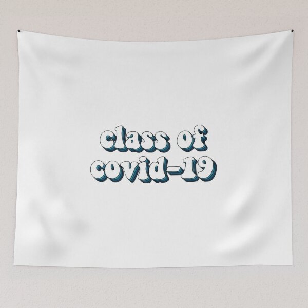 Item preview, "class of covid-19" sticker pack designed and sold by emmaelizabethhh.