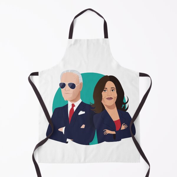 Item preview, Caricature of Joe Biden and Kamala Harris designed and sold by La Cartoonista.