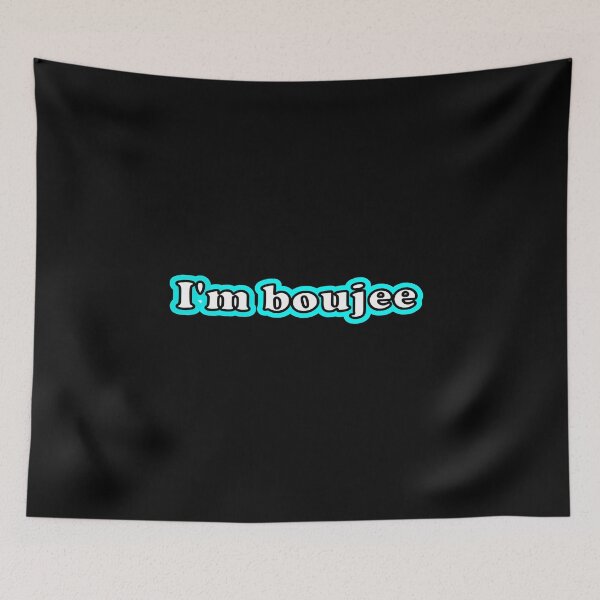 Item preview, I'm Boujee Sticker designed and sold by TrendingMerch20.