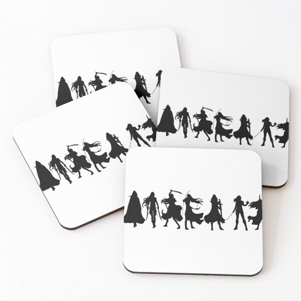 Item preview, Throne  Of Glass Silhouettes  designed and sold by FabledInk.