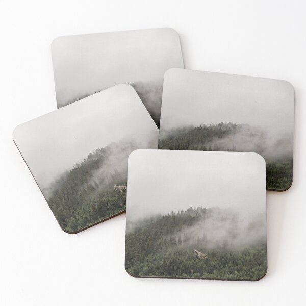 Item preview, Cloudy Mountainside Landscape designed and sold by FetcuAnca.