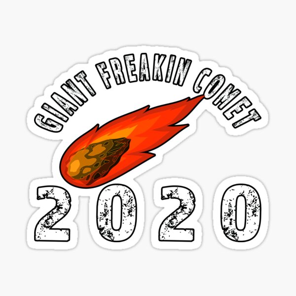 Vista previa del artículo con la obra «Cometa gigante 2020», diseñado y vendido por AllLeftSides42.