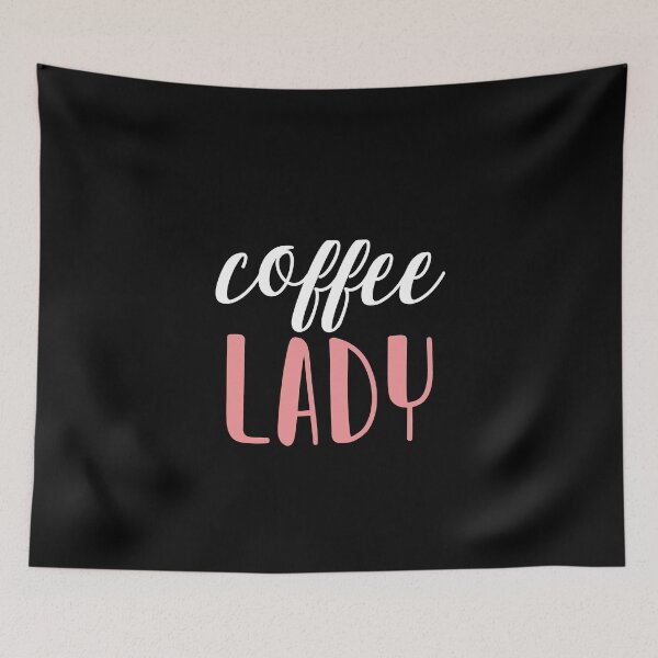 Item preview, coffee lady - coffee girl designed and sold by BAISSANE.