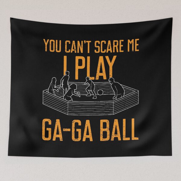 Item preview, You Can’t Scare Me Gaga Ball graphic designed and sold by jakehughes2015.