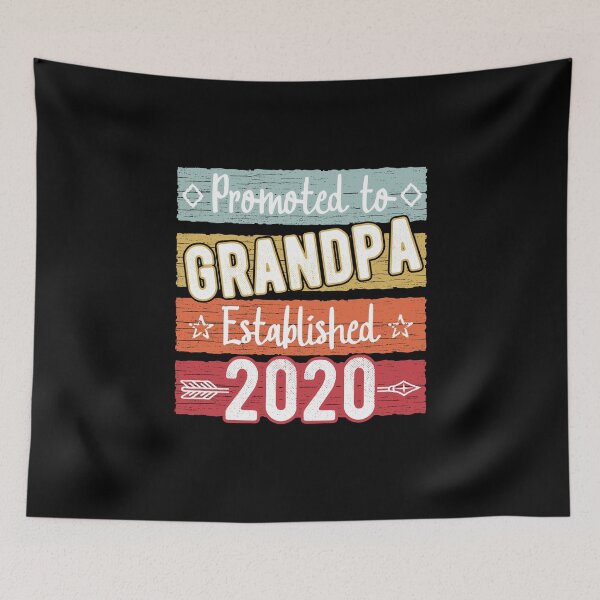 Item preview, Retro Promoted to Grandpa Est. 2020 Baby Announcement Gift designed and sold by Dan66.