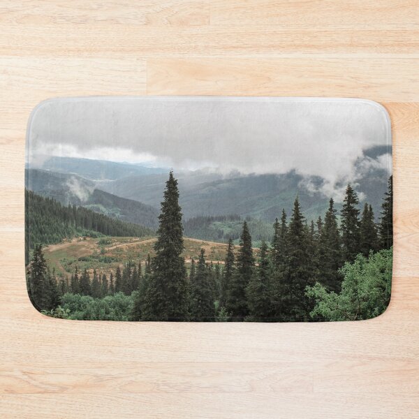 Item preview, Cloudy Mountainside Landscape designed and sold by FetcuAnca.