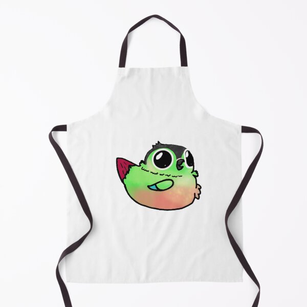 Item preview, Hewwo! green cheek conure drawing designed and sold by Moth Hawke Designs.