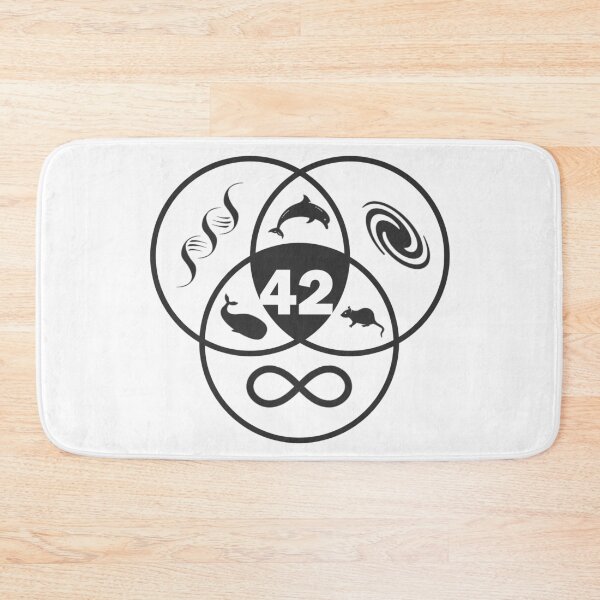 Item preview, 42 The answer to life, univers, and everything designed and sold by yinon-h.