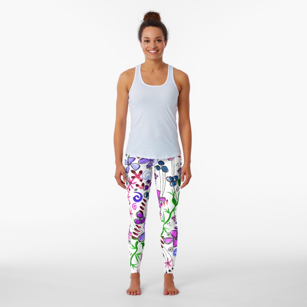 Item preview, Leggings designed and sold by HappigalArt.