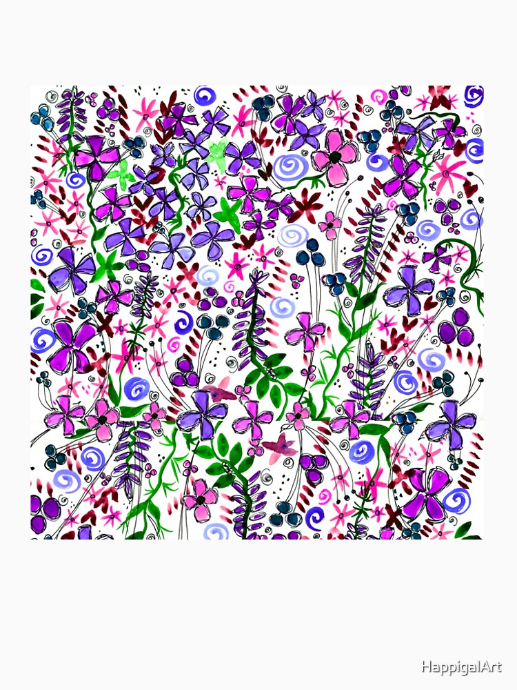 Pixel Dance Purple by HappigalArt