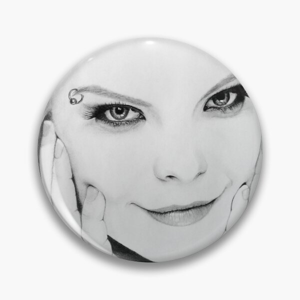 Item preview, Anette Olzon Pencil Portrait. designed and sold by DioptriArt.