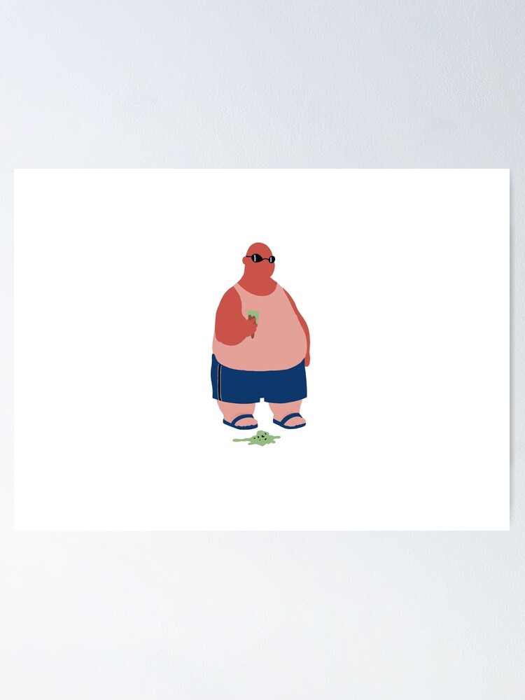 "Ice cream guy from lilo and stitch " Poster by Ila22 Redbubble