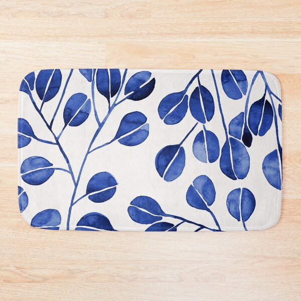 Item preview, Silver Dollar Eucalyptus – Navy designed and sold by Cat Coquillette.