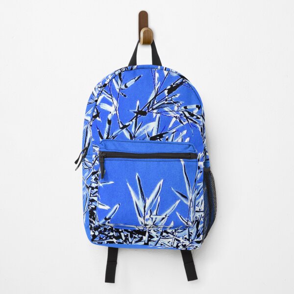 Item preview, ILYASS 2 bamboo leaves branches white blue sky nature tree majestic icy designed and sold by dragonemma.