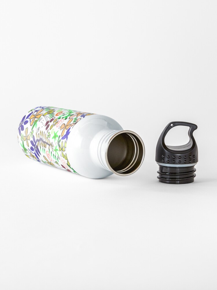 Alternate view of Pixel Dance Peach Water Bottle