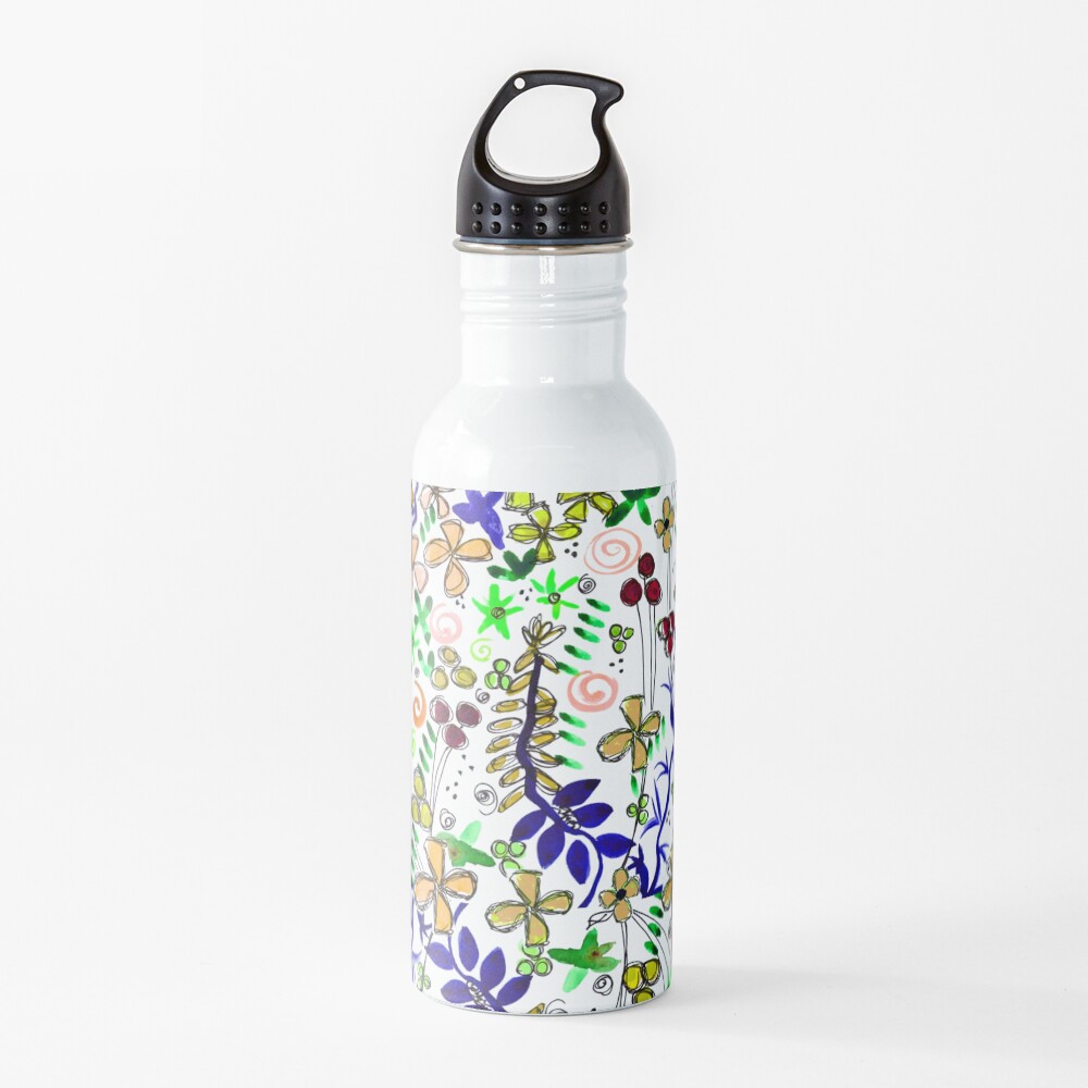 Pixel Dance Peach Water Bottle