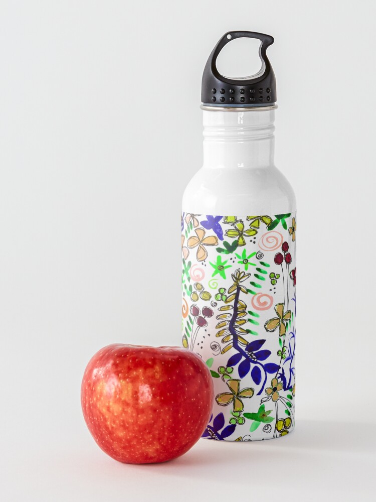 Alternate view of Pixel Dance Peach Water Bottle
