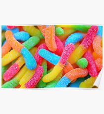 Gummy Worms Poster