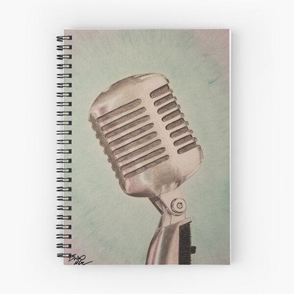 Item preview, Old school mic designed and sold by Brian niles.