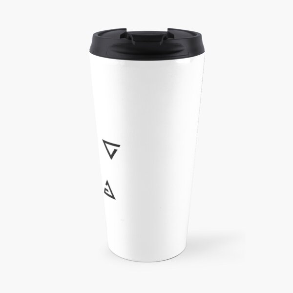 Minimalistische Hexerzeichen Thermobecher