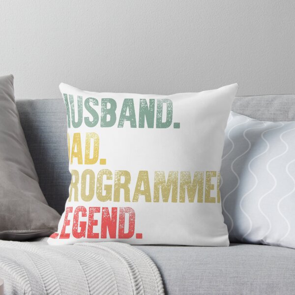 Item preview, Funny Men Vintage T Shirt Husband Dad Programmer Legend Retro designed and sold by Bendthetrend.