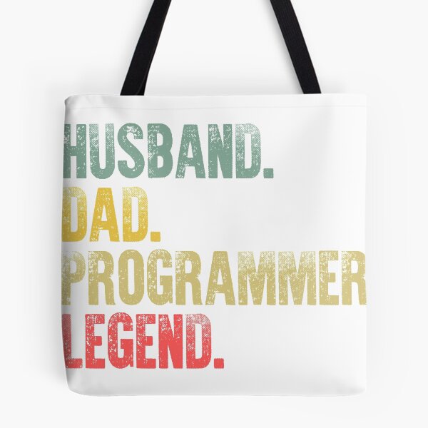 Item preview, Funny Men Vintage T Shirt Husband Dad Programmer Legend Retro designed and sold by Bendthetrend.