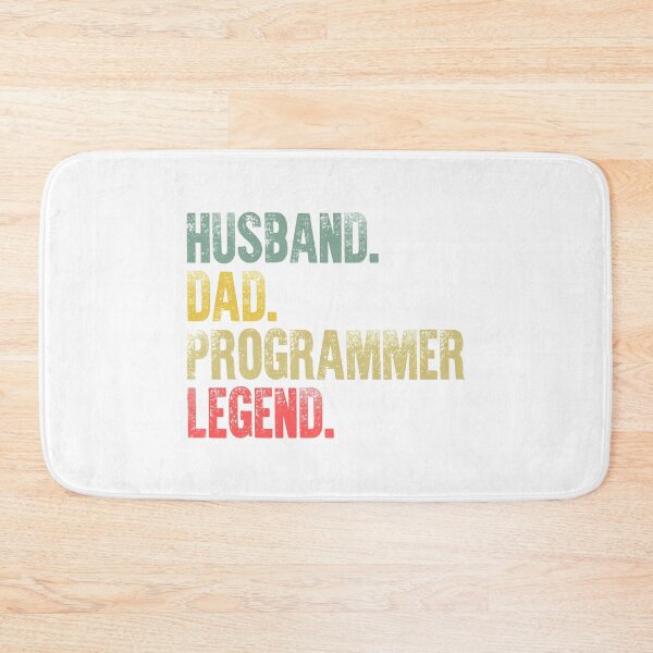 Item preview, Funny Men Vintage T Shirt Husband Dad Programmer Legend Retro designed and sold by Bendthetrend.