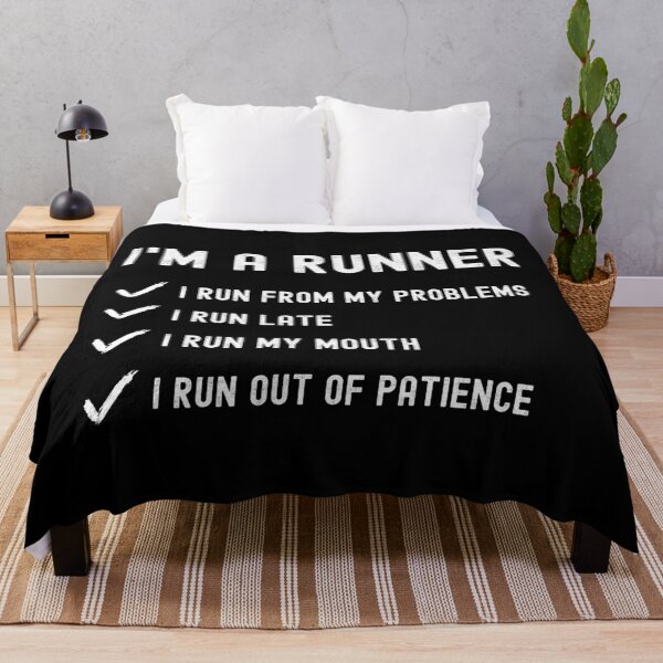 Item preview, I'm A Runner - Funny Running Sarcastic Joke designed and sold by m95sim.