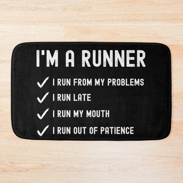 Item preview, I'm A Runner - Funny Running Sarcastic Joke designed and sold by m95sim.