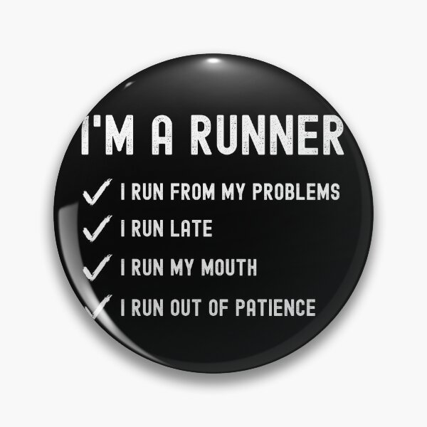 Item preview, I'm A Runner - Funny Running Sarcastic Joke designed and sold by m95sim.