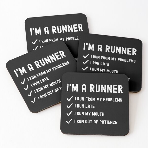 Item preview, I'm A Runner - Funny Running Sarcastic Joke designed and sold by m95sim.