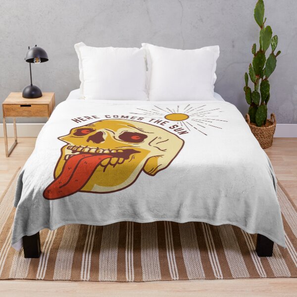 Item preview, Funny Skull - Here Comes The Sun | Funny Halloween Gift Ideas for Men, Women and Kids designed and sold by Rohit Mane.