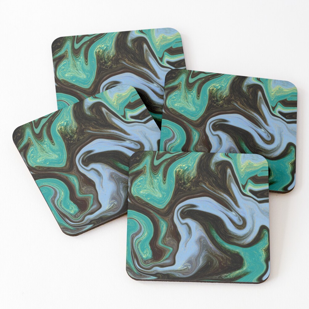 Item preview, Coasters (Set of 4) designed and sold by FunkyPattern.