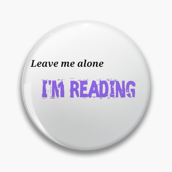 Item preview, Leave me alone I'm reading designed and sold by HanneBradley.
