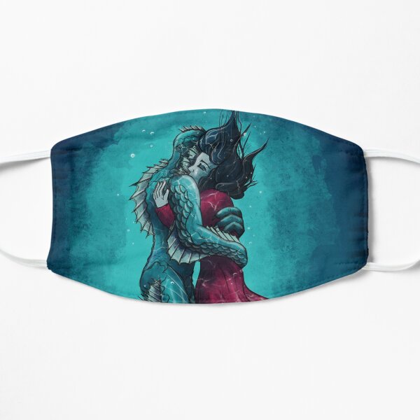 Shape of water Flat Mask