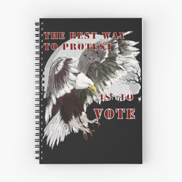 Item preview, The Best Way to Protest is to Vote Original Art designed and sold by TamiParrington.