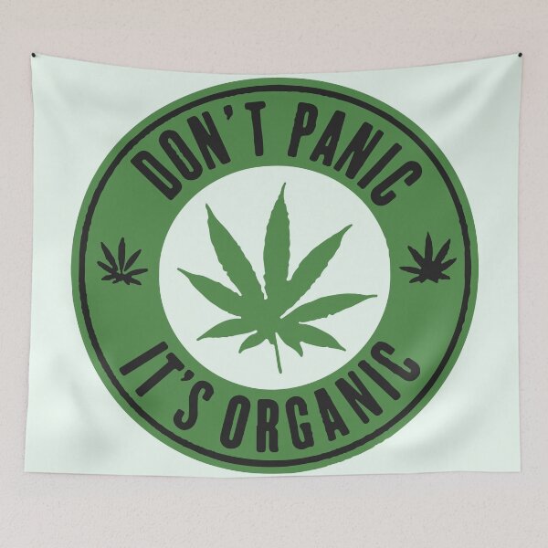 Item preview, Dont panic its organic | Marijuana | designed and sold by designdroplet.
