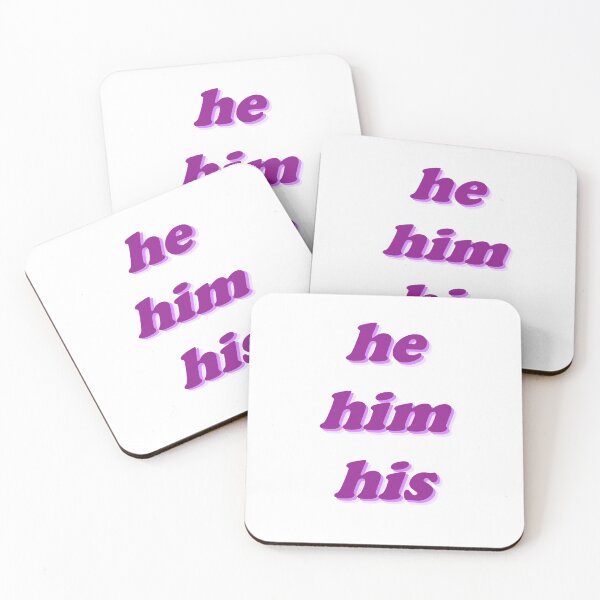 Item preview, my pronouns are he/him/his designed and sold by designair.
