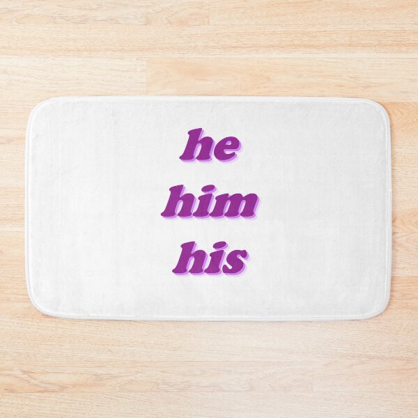Item preview, my pronouns are he/him/his designed and sold by designair.