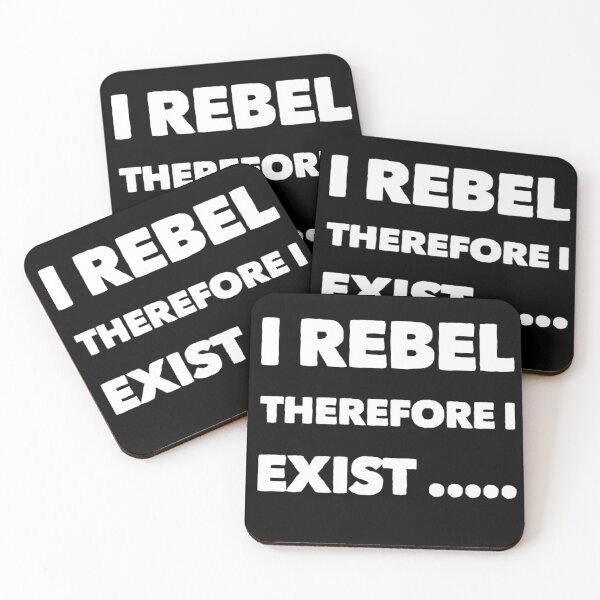 Item preview, I rebel therefore I exist  designed and sold by Md1982.
