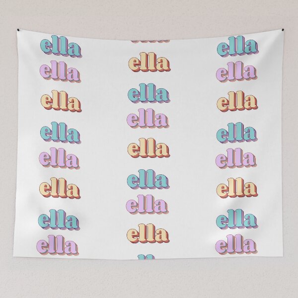 Item preview, Ella Word Art designed and sold by Arexus.