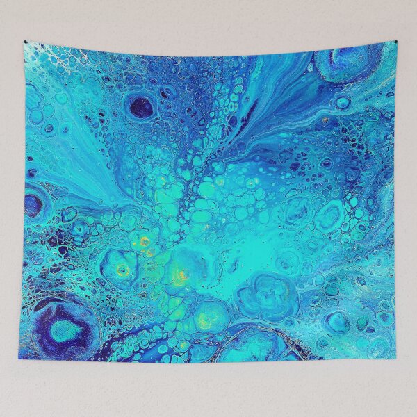 Item preview, Rain Drop Aquatique designed and sold by Tresa's Treasures Art.